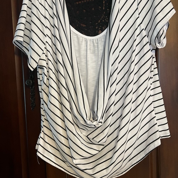 Bongo Shirt with Lace back, size 3X - Picture 8 of 8